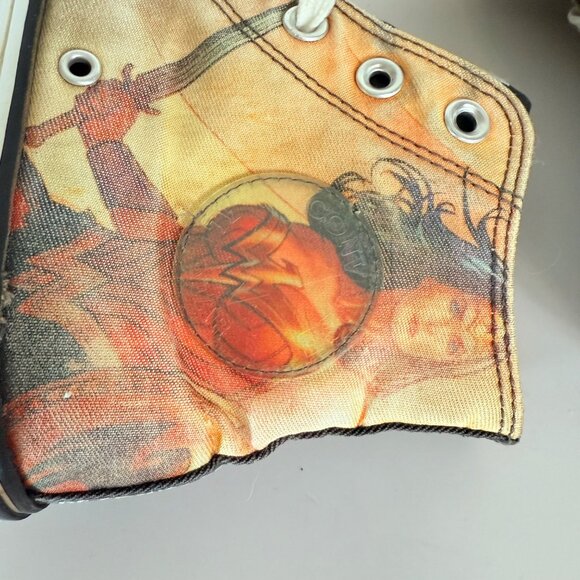 Converse High Top Sneakers Size 8 Wonder Woman Heroic DC Comics Rebirth Vol 1 - Picture 16 of 16